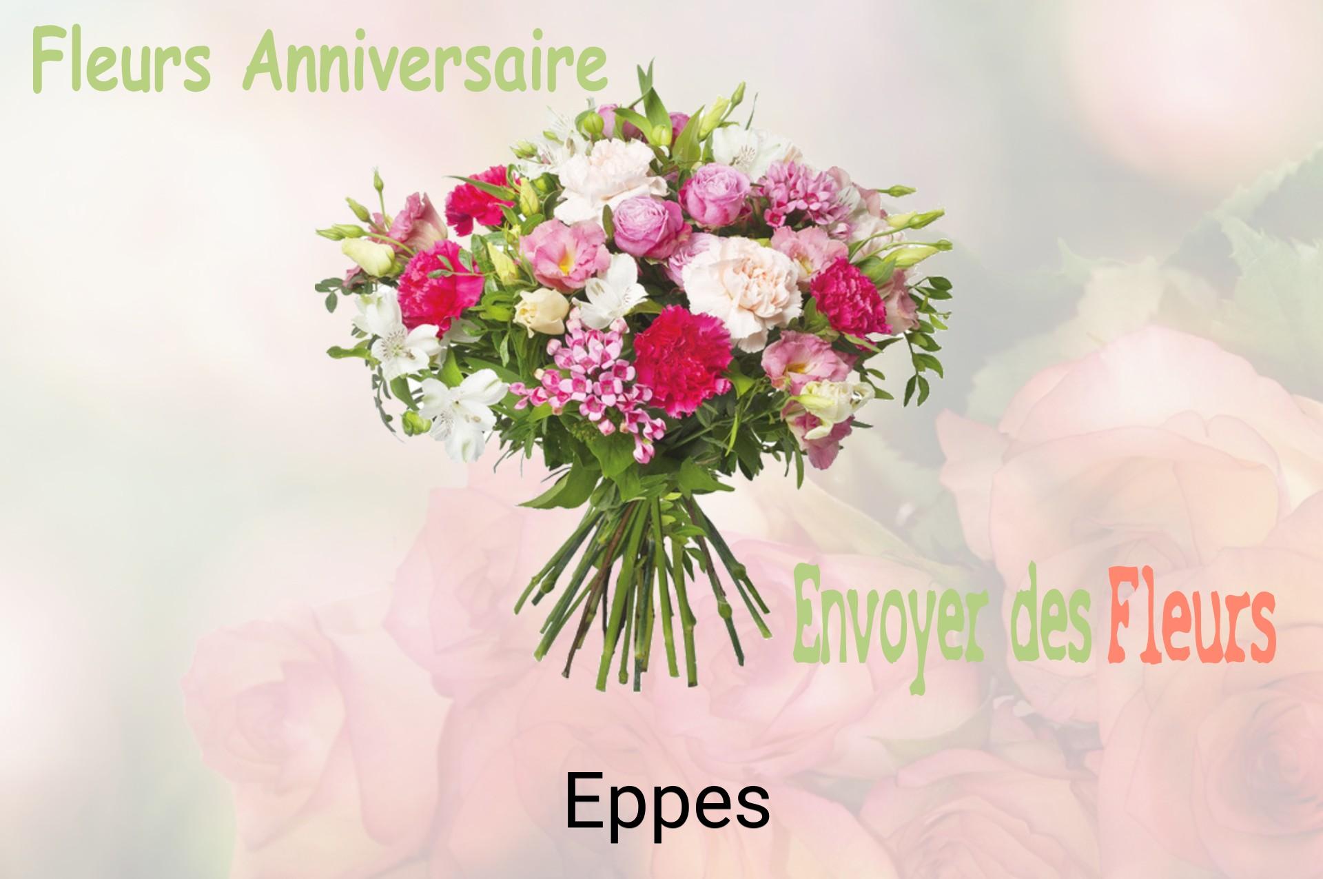 Bouquet de fleurs d’anniversaire livré à Eppes